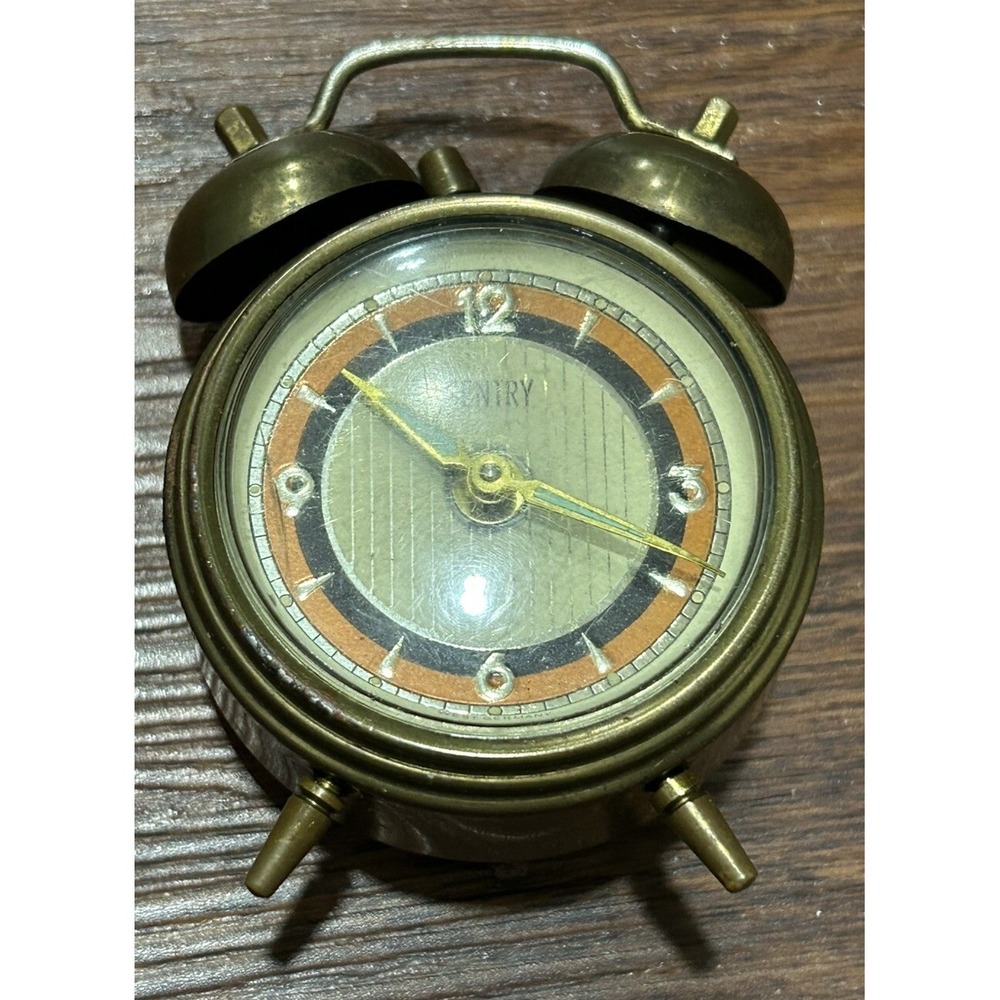 Vintage Alarm Clock Sentry West Germany Antique